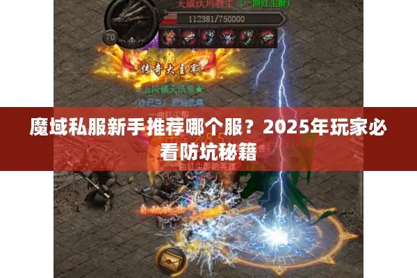 魔域私服新手推荐哪个服？2025年玩家必看防坑秘籍