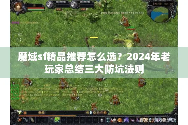 魔域sf精品推荐怎么选？2024年老玩家总结三大防坑法则