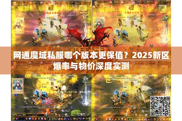 网通魔域私服哪个版本更保值？2025新区爆率与物价深度实测