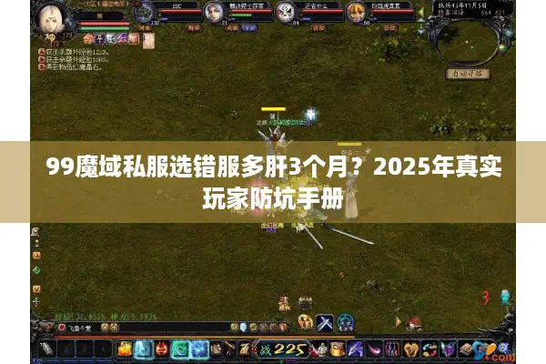 99魔域私服选错服多肝3个月？2025年真实玩家防坑手册