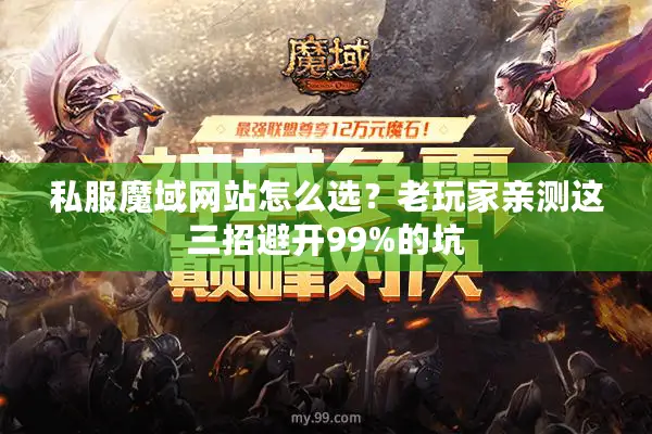 私服魔域网站怎么选？老玩家亲测这三招避开99%的坑