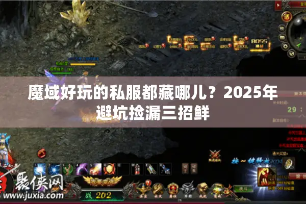 魔域好玩的私服都藏哪儿？2025年避坑捡漏三招鲜