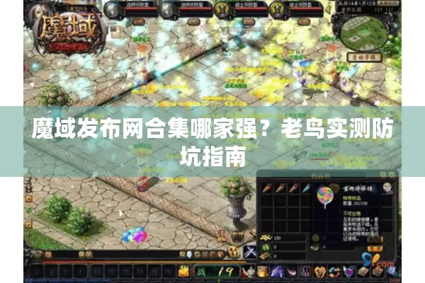 魔域发布网合集哪家强？老鸟实测防坑指南