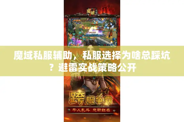 魔域私服辅助，私服选择为啥总踩坑？避雷实战策略公开