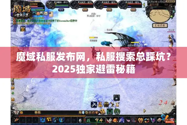 魔域私服发布网，私服搜索总踩坑？2025独家避雷秘籍