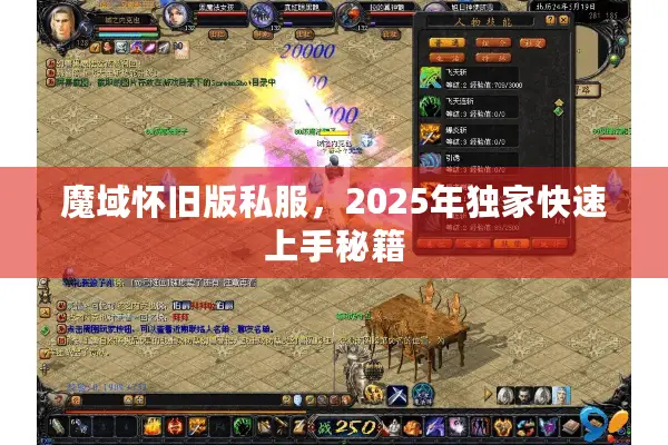 魔域怀旧版私服，2025年独家快速上手秘籍