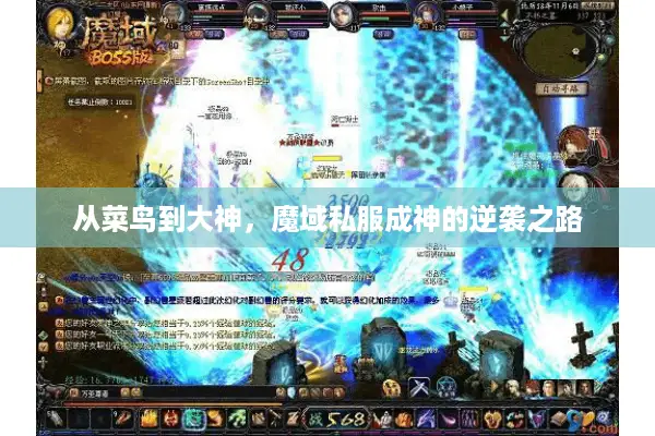 从菜鸟到大神，魔域私服成神的逆袭之路