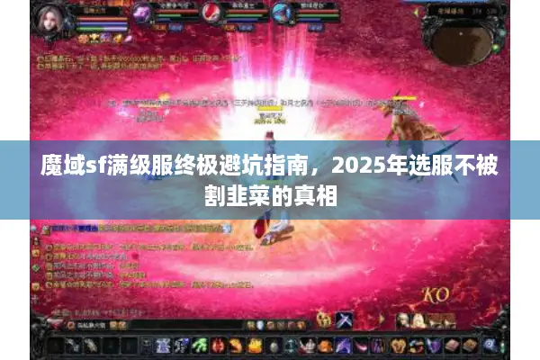 魔域sf满级服终极避坑指南，2025年选服不被割韭菜的真相