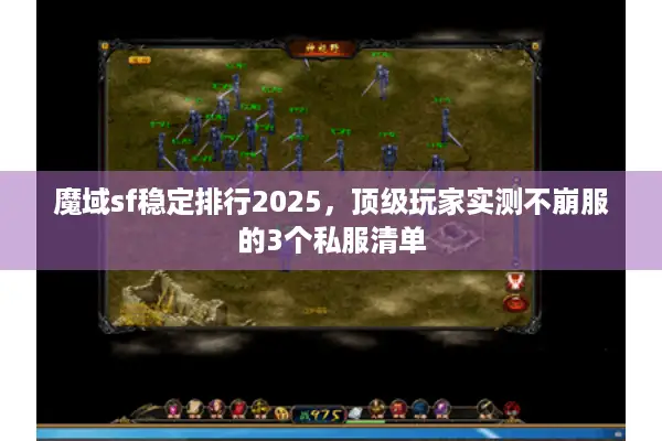 魔域sf稳定排行2025，顶级玩家实测不崩服的3个私服清单