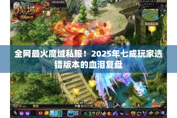 全网最火魔域私服！2025年七成玩家选错版本的血泪复盘