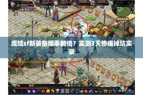魔域sf新装备爆率翻倍？实测3天惨痛掉坑实录