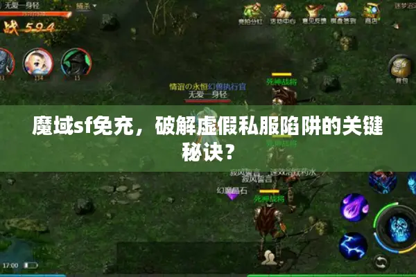 魔域sf免充，破解虚假私服陷阱的关键秘诀？