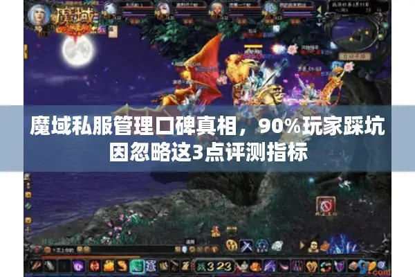 魔域私服管理口碑真相，90%玩家踩坑因忽略这3点评测指标