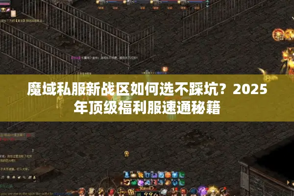 魔域私服新战区如何选不踩坑？2025年顶级福利服速通秘籍