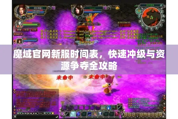 魔域官网新服时间表，快速冲级与资源争夺全攻略