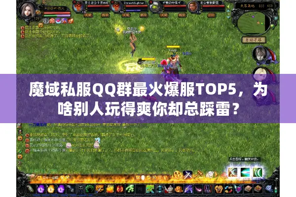 魔域私服QQ群最火爆服TOP5，为啥别人玩得爽你却总踩雷？