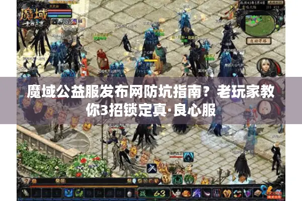 魔域公益服发布网防坑指南？老玩家教你3招锁定真·良心服