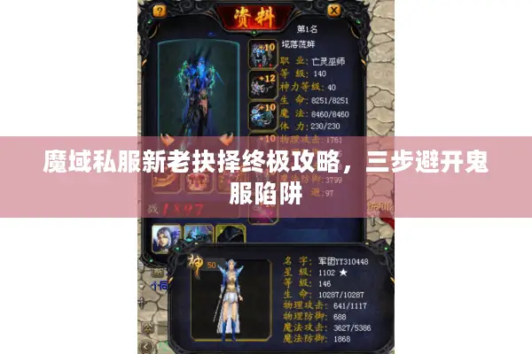 魔域私服新老抉择终极攻略，三步避开鬼服陷阱