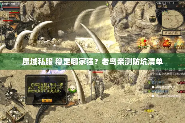 魔域私服 稳定哪家强？老鸟亲测防坑清单