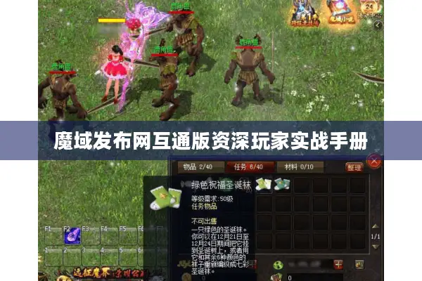 魔域发布网互通版资深玩家实战手册