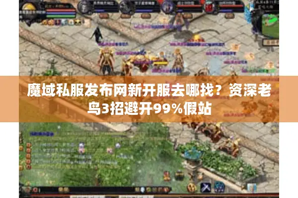 魔域私服发布网新开服去哪找？资深老鸟3招避开99%假站