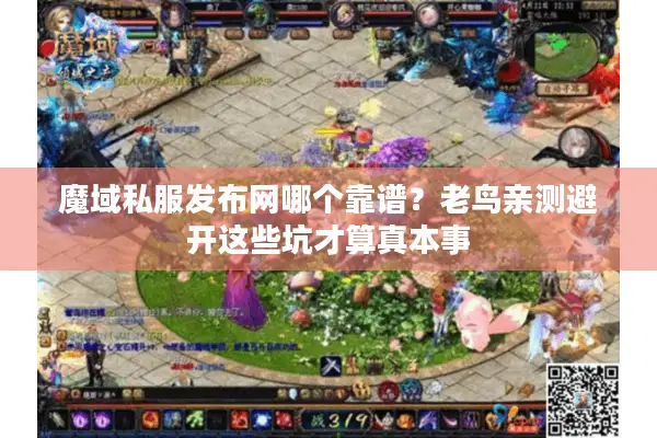 魔域私服发布网哪个靠谱？老鸟亲测避开这些坑才算真本事