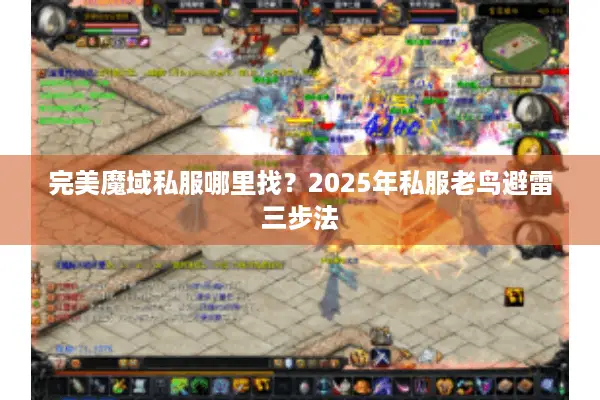 完美魔域私服哪里找？2025年私服老鸟避雷三步法