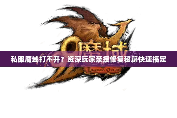 私服魔域打不开？资深玩家亲授修复秘籍快速搞定