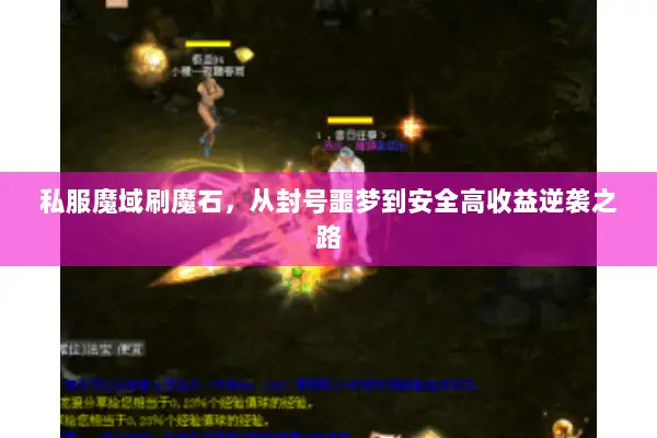 私服魔域刷魔石,从封号噩梦到安全高收益逆袭之路 私服魔域刷魔石,从封号噩梦到安全高收益逆袭之路