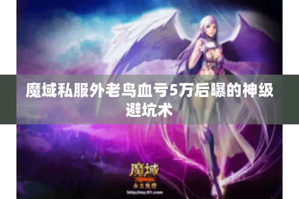 魔域私服外老鸟血亏5万后曝的神级避坑术