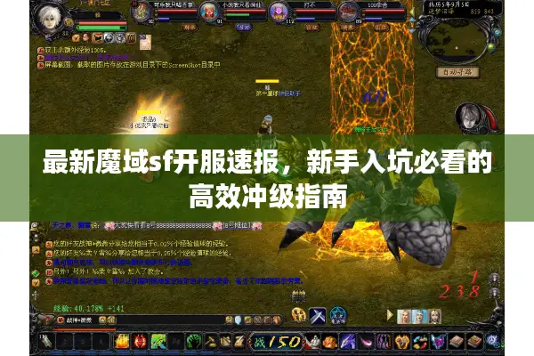 最新魔域sf开服速报，新手入坑必看的高效冲级指南