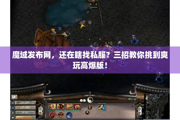 魔域发布网，还在瞎找私服？三招教你挑到爽玩高爆版！