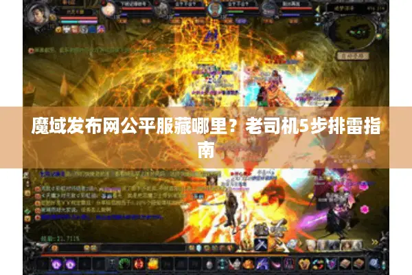 魔域发布网公平服藏哪里？老司机5步排雷指南