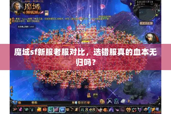 魔域sf新服老服对比，选错服真的血本无归吗？