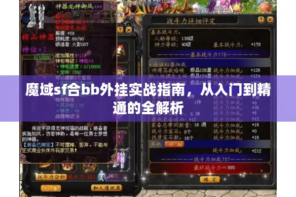 魔域sf合bb外挂实战指南，从入门到精通的全解析