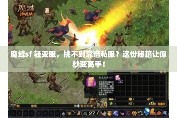 魔域sf 轻变服，挑不到靠谱私服？这份秘籍让你秒变高手！