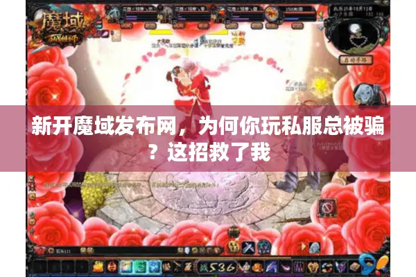 新开魔域发布网，为何你玩私服总被骗？这招救了我