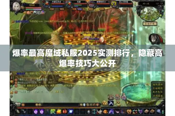 爆率最高魔域私服2025实测排行，隐藏高爆率技巧大公开