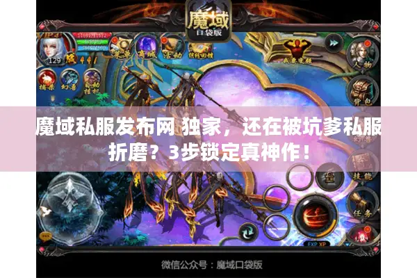 魔域私服发布网 独家，还在被坑爹私服折磨？3步锁定真神作！