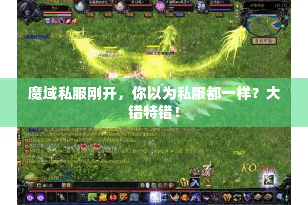 魔域私服刚开，你以为私服都一样？大错特错！