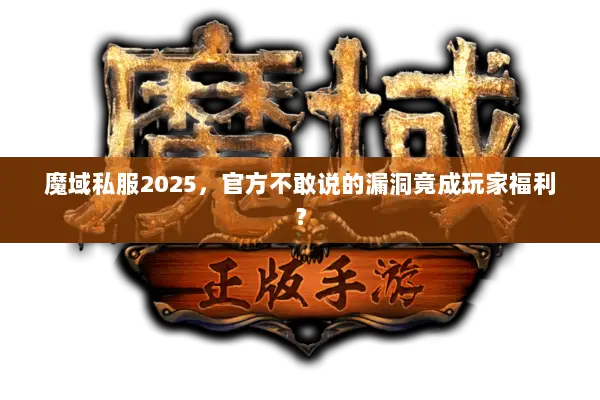 魔域私服2025，官方不敢说的漏洞竟成玩家福利？