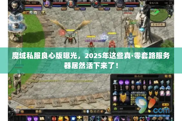 魔域私服良心版曝光，2025年这些真·零套路服务器居然活下来了！