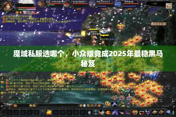 魔域私服选哪个，小众版竟成2025年最稳黑马秘笈