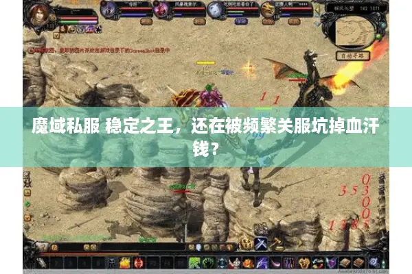 魔域私服 稳定之王，还在被频繁关服坑掉血汗钱？