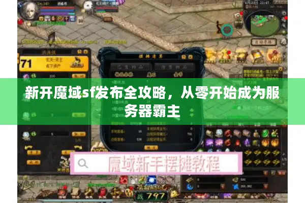 新开魔域sf发布全攻略，从零开始成为服务器霸主