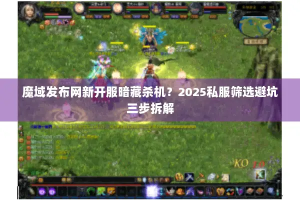 魔域发布网新开服暗藏杀机？2025私服筛选避坑三步拆解