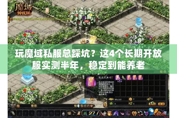 玩魔域私服总踩坑？这4个长期开放服实测半年，稳定到能养老
