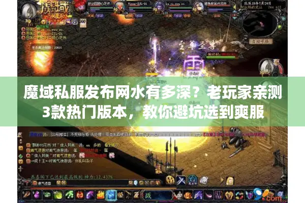 魔域私服发布网水有多深？老玩家亲测3款热门版本，教你避坑选到爽服
