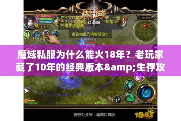 魔域私服为什么能火18年？老玩家藏了10年的经典版本&生存攻略