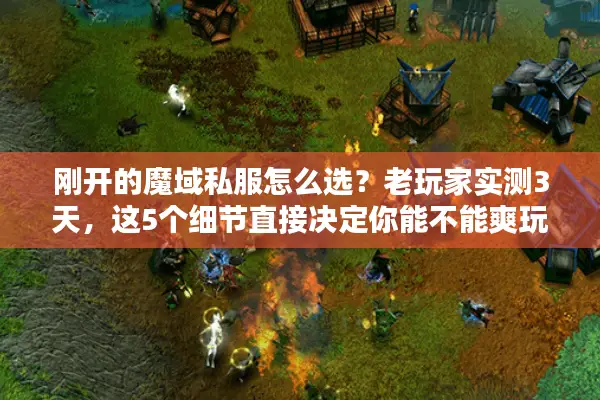 刚开的魔域私服怎么选？老玩家实测3天，这5个细节直接决定你能不能爽玩